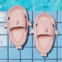 Unisex Leichte Sommerschlappen mit Hai-Design – FinSteps
