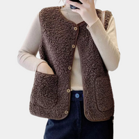 Casual Geknoopte Damesbodywarmer - Noa