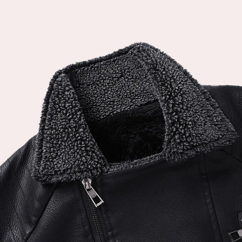 Robuste Herren-Motorradjacke mit funktionalem Design - Ronan