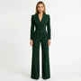 Taillierter Blazer-Jumpsuit Mit Weitem Bein - Luisa