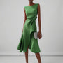 Tailliertes Abendkleid Mit Faltendetails - Karla