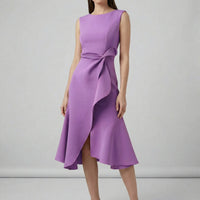Tailliertes Abendkleid Mit Faltendetails - Karla