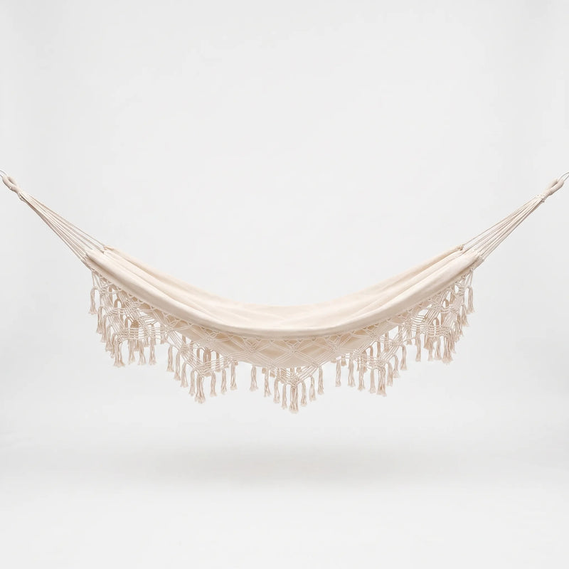 Tasselled Outdoor Hammock - Swayden