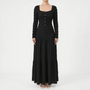 Textured Long Sleeve Tiered Maxi Dress - Rachael