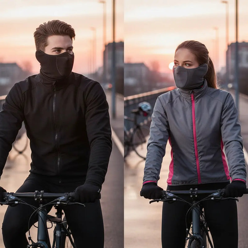 Thermische Hals-Gesichtsmaske aus Fleece - ThermaShield