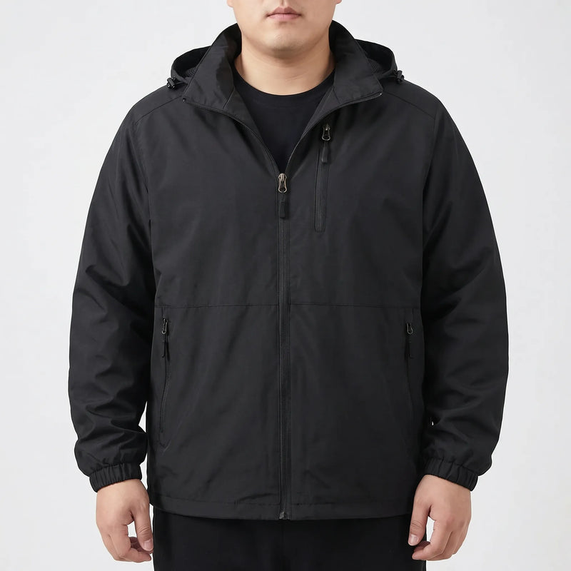 Thin Hooded Windbreaker Jacket - Clyde
