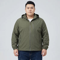 Thin Hooded Windbreaker Jacket - Clyde