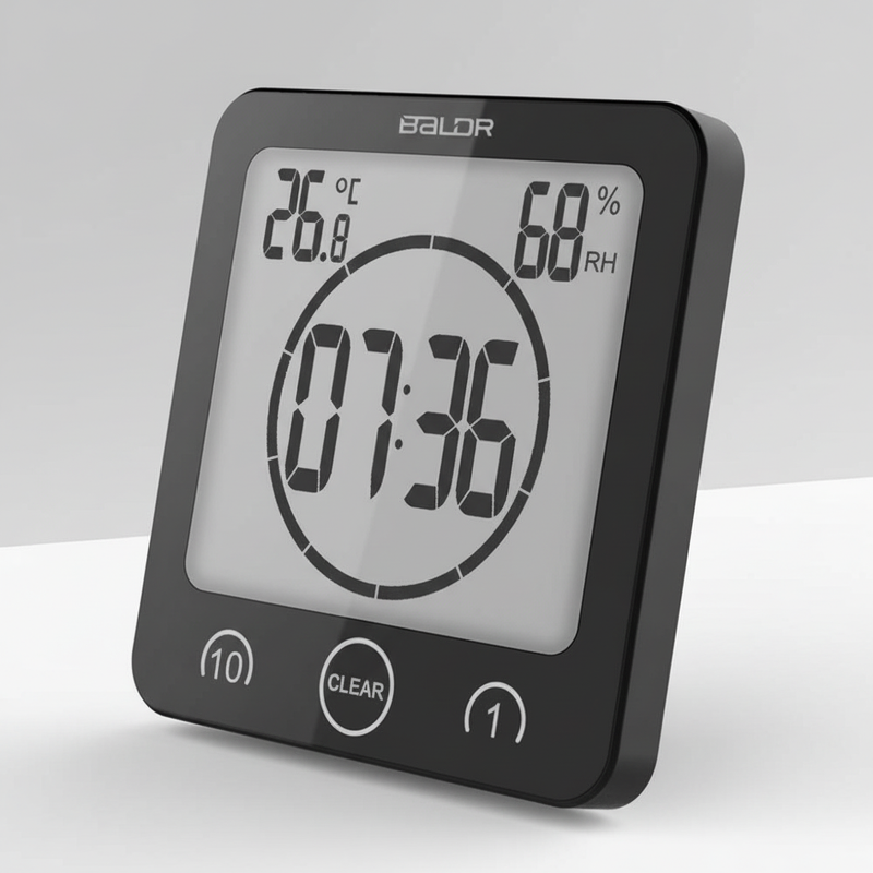 Timer Mit Saugnapfbefestigung - SplashClock