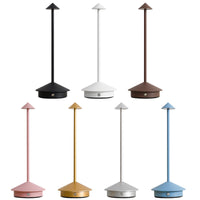 Cordless Table Lamp with Touch Dimmer and USB Charging 4