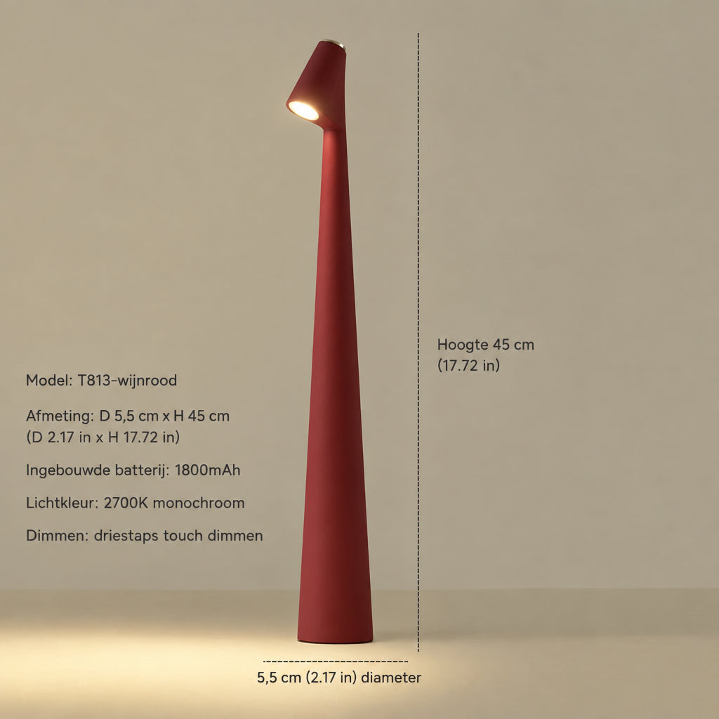 Cordless Table Lamp | Dimmable | Warm White LED 17