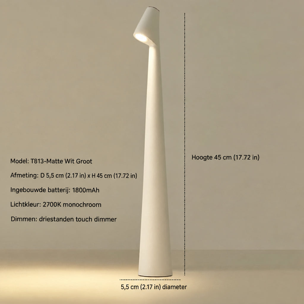 Cordless Table Lamp | Dimmable | Warm White LED 20