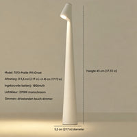 Cordless Table Lamp | Dimmable | Warm White LED 20
