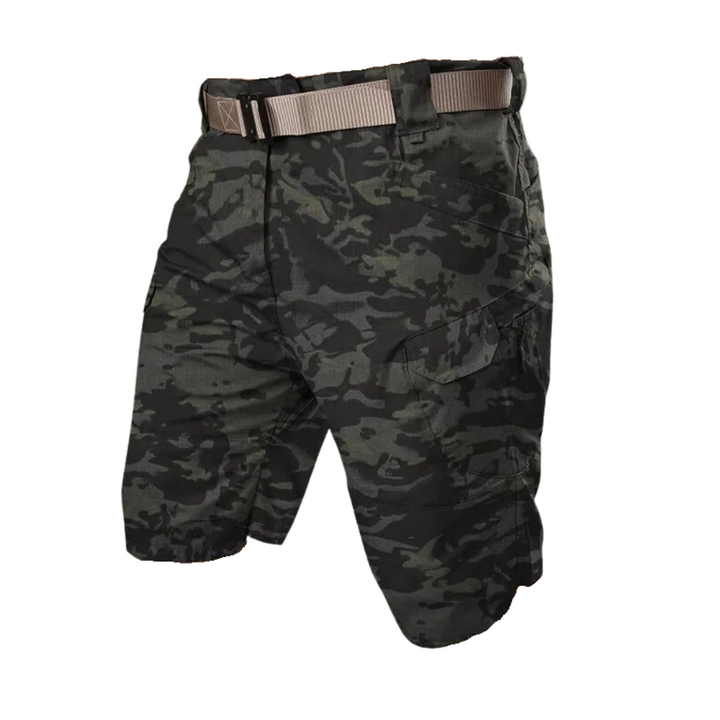 Heren Outdoor Shorts met 6 ritszakken - FlexTrek Cargo Shorts