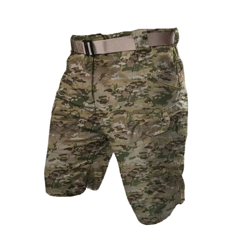 Heren Outdoor Shorts met 6 ritszakken - FlexTrek Cargo Shorts