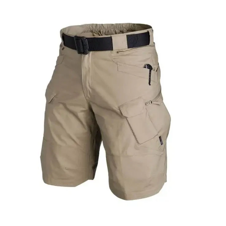 Heren Outdoor Shorts met 6 ritszakken - FlexTrek Cargo Shorts