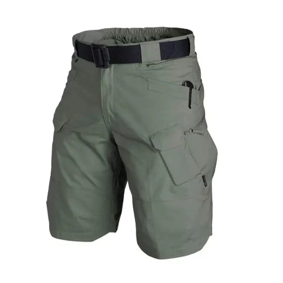 Heren Outdoor Shorts met 6 ritszakken - FlexTrek Cargo Shorts