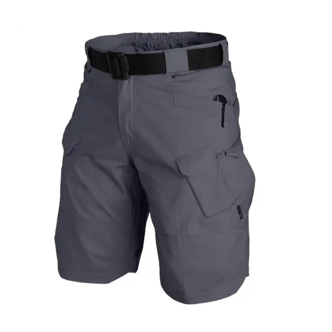 Heren Outdoor Shorts met 6 ritszakken - FlexTrek Cargo Shorts