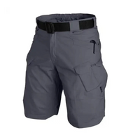 Heren Outdoor Shorts met 6 ritszakken - FlexTrek Cargo Shorts