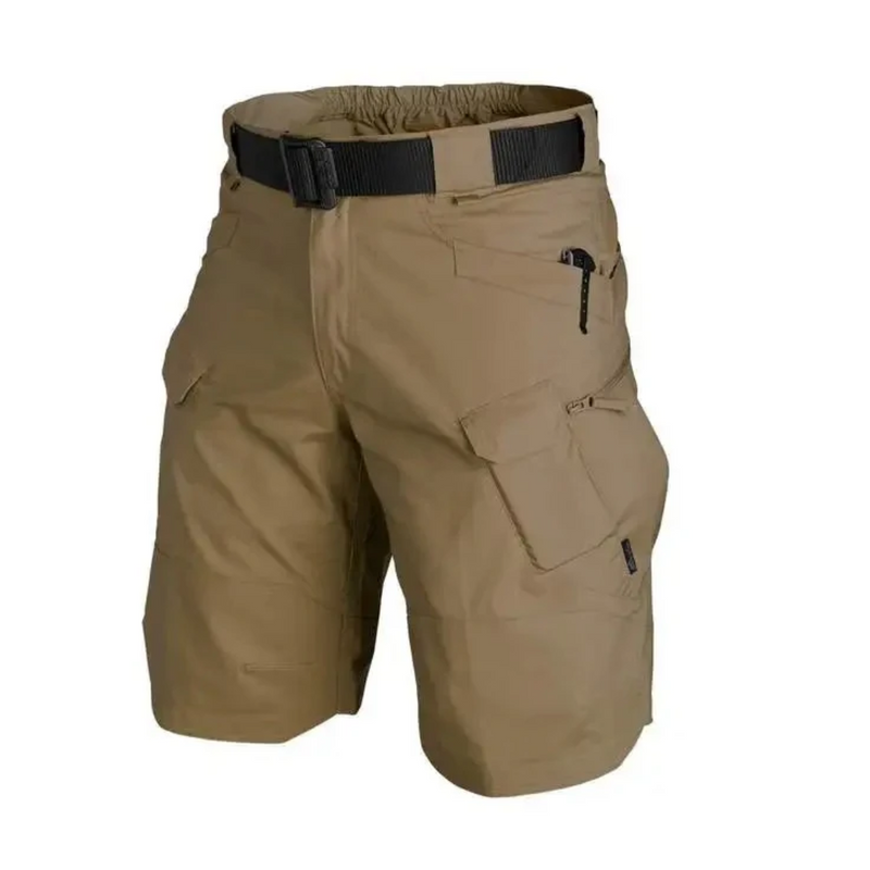 Heren Outdoor Shorts met 6 ritszakken - FlexTrek Cargo Shorts