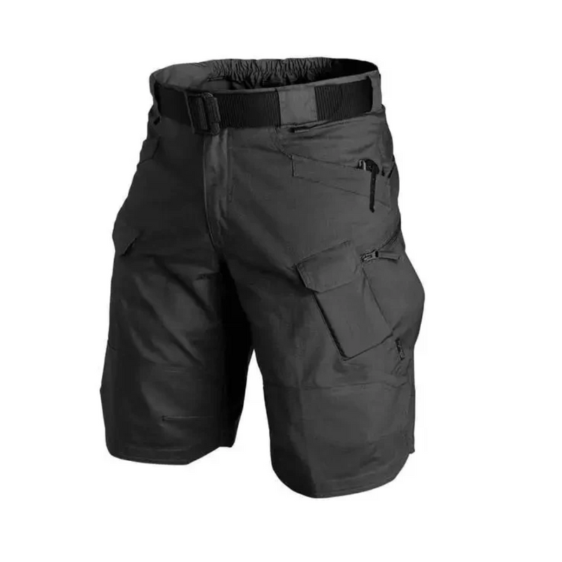 Heren Outdoor Shorts met 6 ritszakken - FlexTrek Cargo Shorts