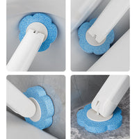Disposable Toilet Brush | Antibacterial Hygienic Sponge Heads 12