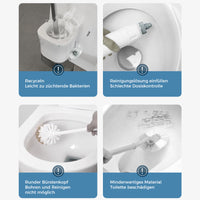 Disposable Toilet Brush | Antibacterial Hygienic Sponge Heads 9