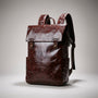 Toplaag Runderleren Rugzak - Leatherlyx