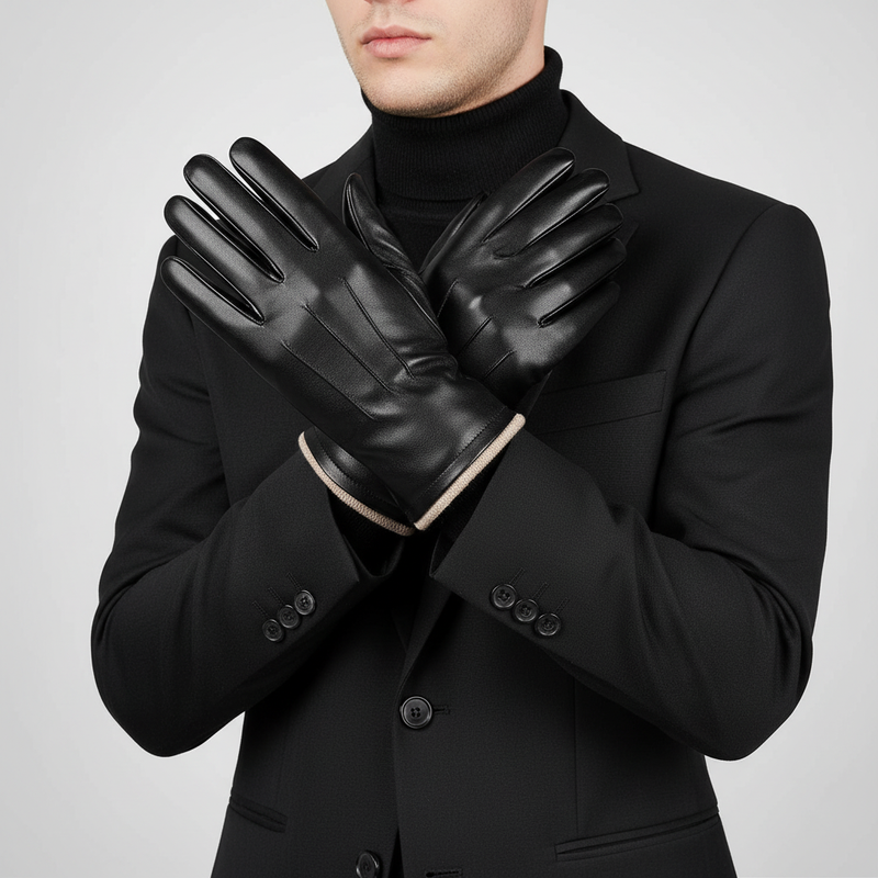 Touchscreen Kompatible Handschuhe - ThermiLeather
