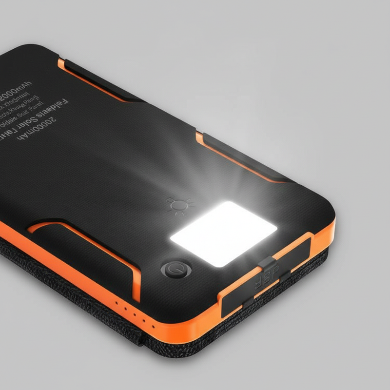 Tragbare Solarpowerbank Kunststoff - SunChargeo