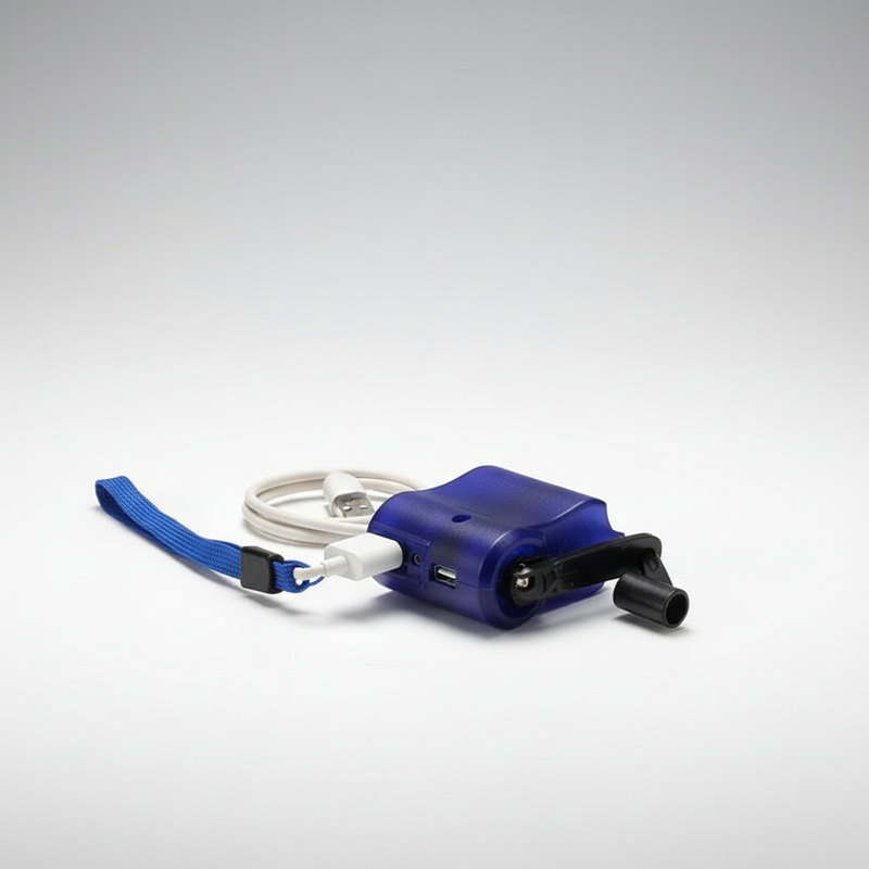 Tragbarer USB Kurbelgenerator - HandyDynamo