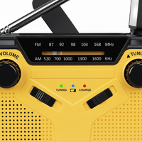 Tragbares Kurbelradio Aus Kunststoff - EmergencyWave