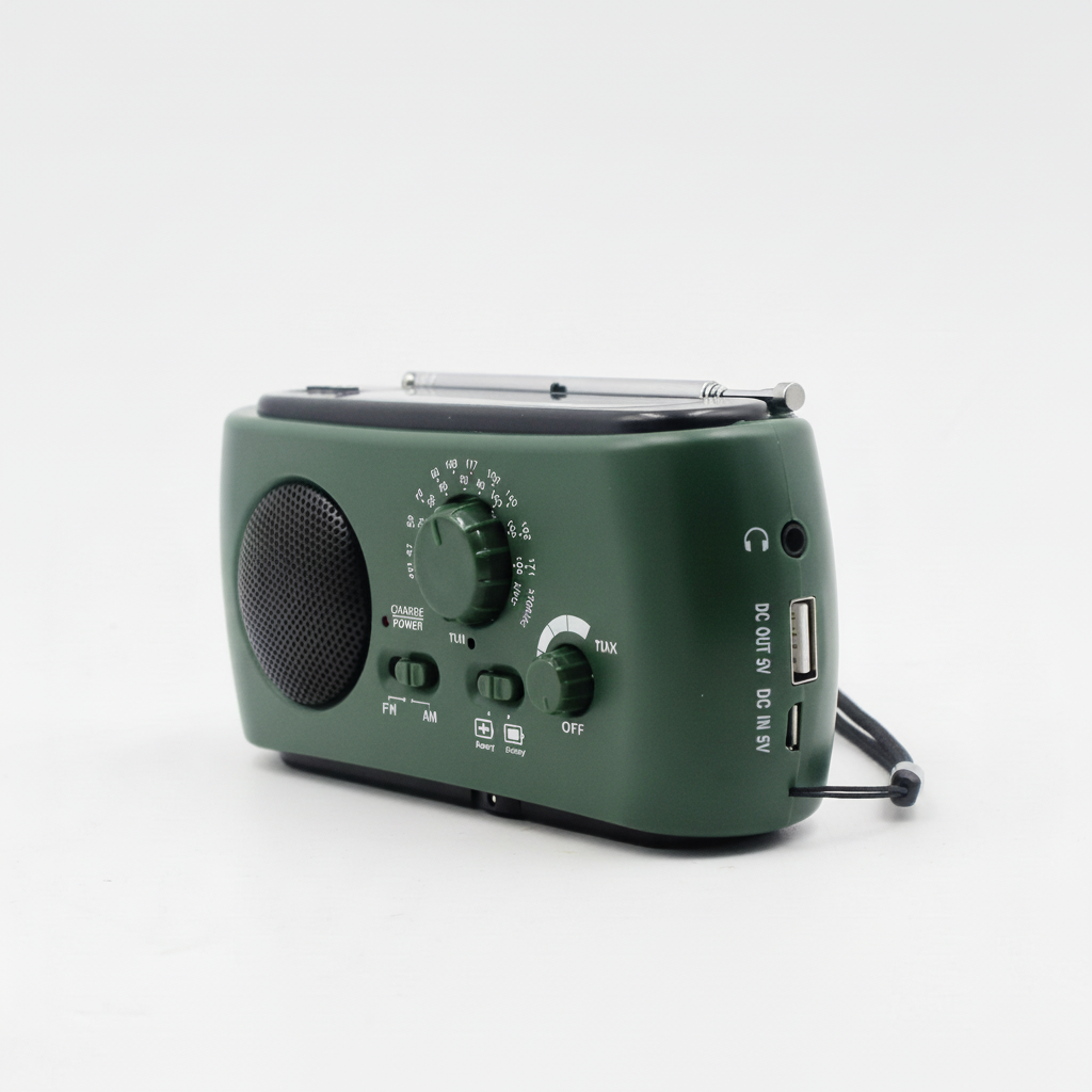 Tragbares Kurzwellen Notradio - CampPulse