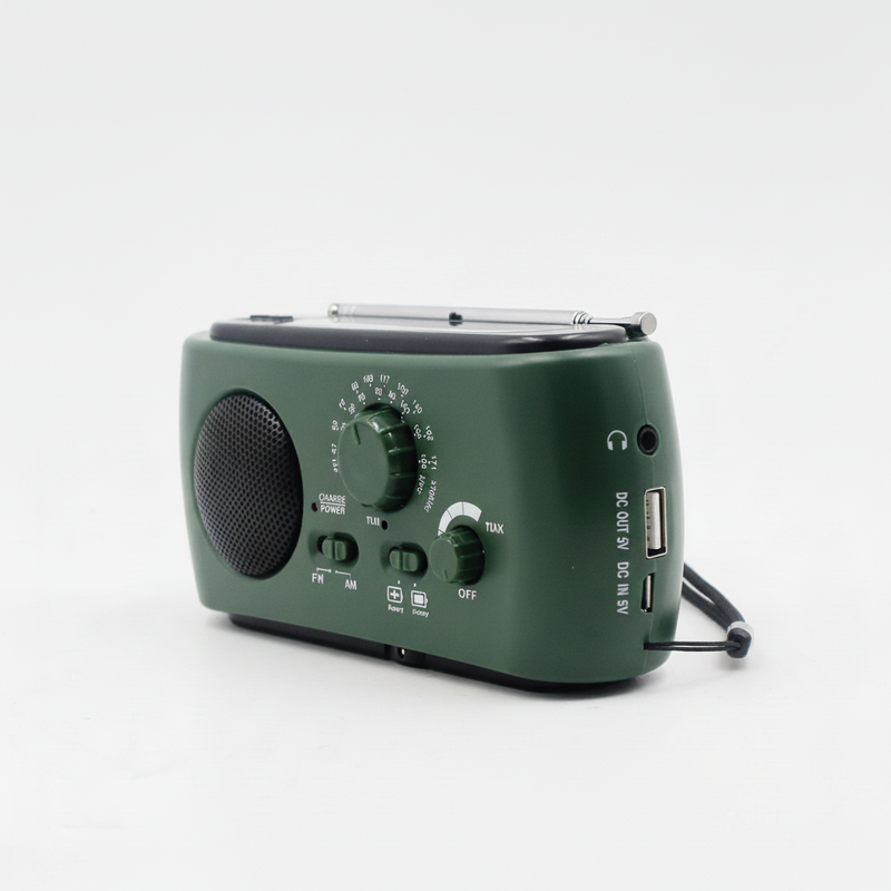 Tragbares Kurzwellen Notradio - CampPulse