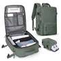 Multifunctional Women's Backpack 35L with USB Port 13
