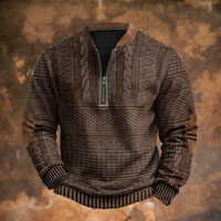 Men's Sweater | Practical Quarter-Zip & Warm Fit 4