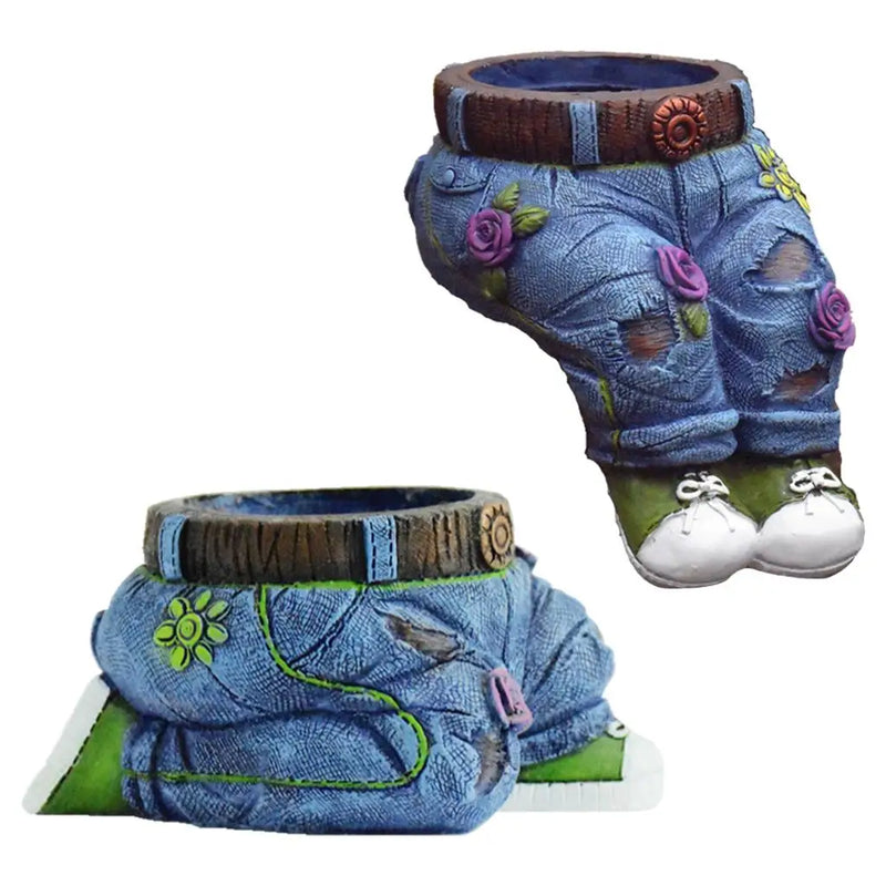 Gärtner Harz Sukkulenten-Topf Skulptur - GardenBuddy
