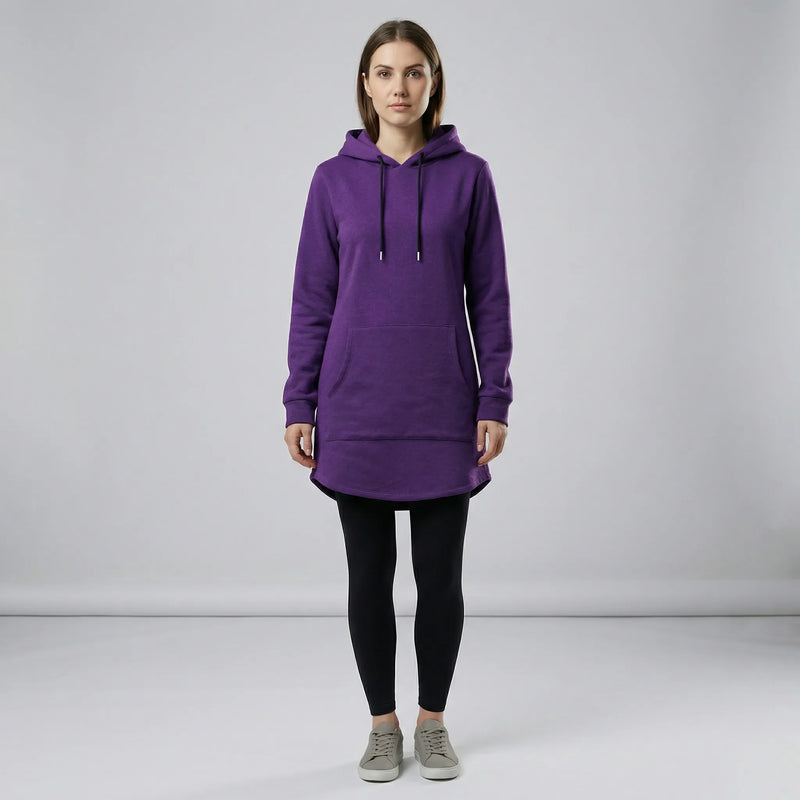 Tunika-Kleid Mit Känguru-Tasche - Pauline