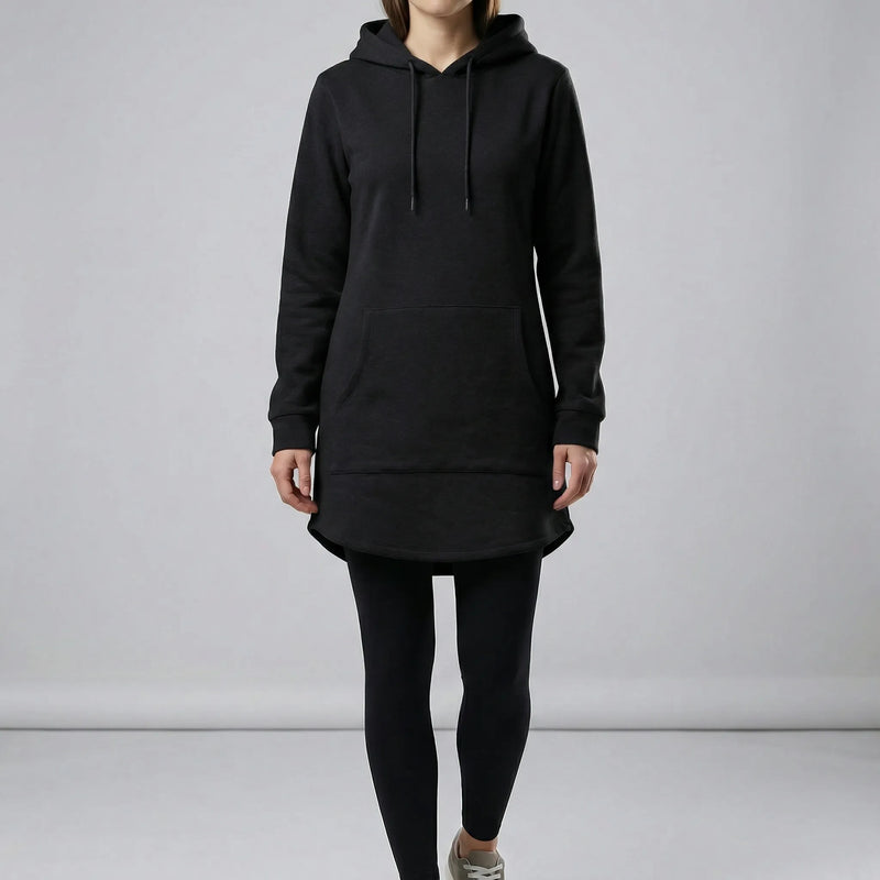 Tunika-Kleid Mit Känguru-Tasche - Pauline