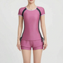 Two-Piece Rash Guard Set - PlungeSet