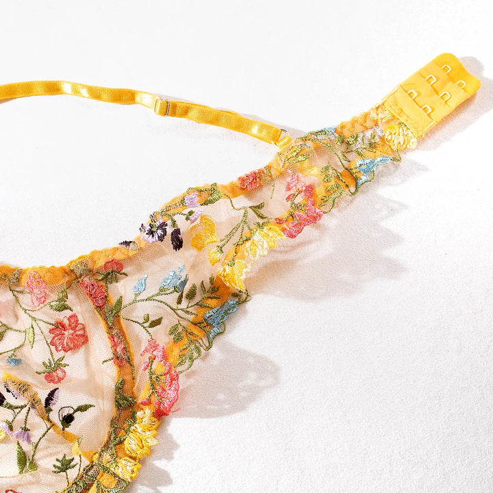 Kanten Lingerie Set | Two-piece with beautiful embroidery