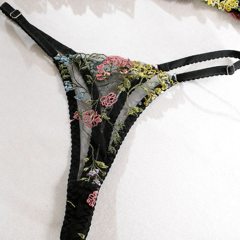 Kanten Lingerie Set | Two-piece with beautiful embroidery