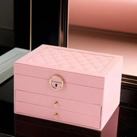 Luxuriöse mehrschichtige Schmuckbox - EleganceBox