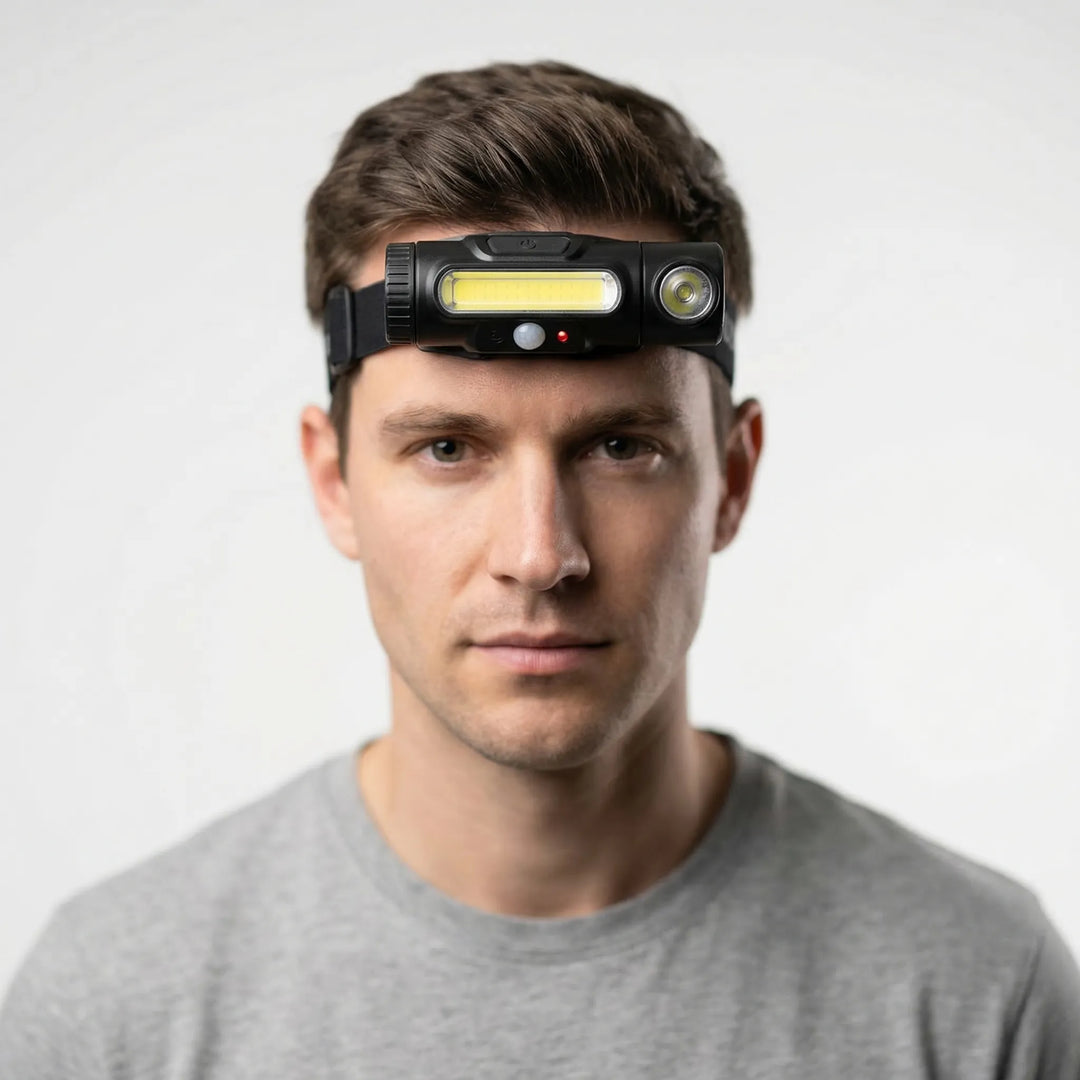 USB Rechargeable LED Head Torch -  Novawear