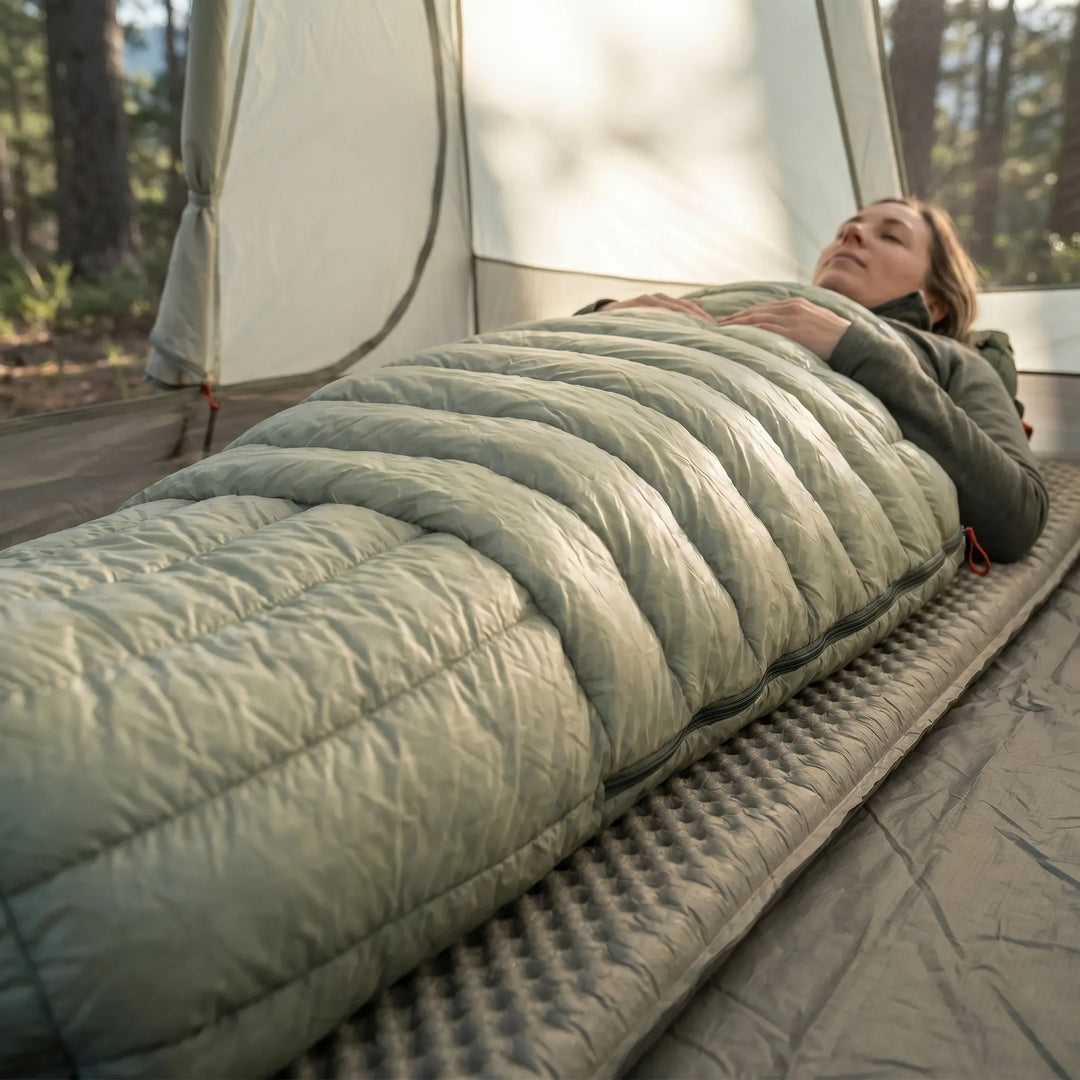 Ultralight Mummy-Style Down Sleeping Bag -  Driftloft