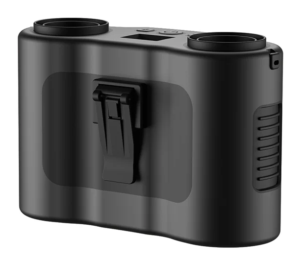 Portable Hip Clip Fan with Dual Air Outlets &amp; 20,000mAh Battery – BreezeMate