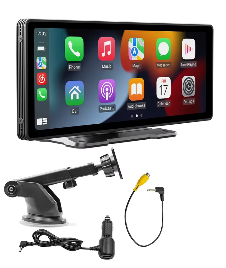 Universal 10.26-inch (26.06 cm) Car Multimedia Player with Wireless CarPlay and Android Auto 