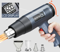 2000W Industrial Electric Heat Gun with Digital LCD Display Adjustable Temperature – ProTherm