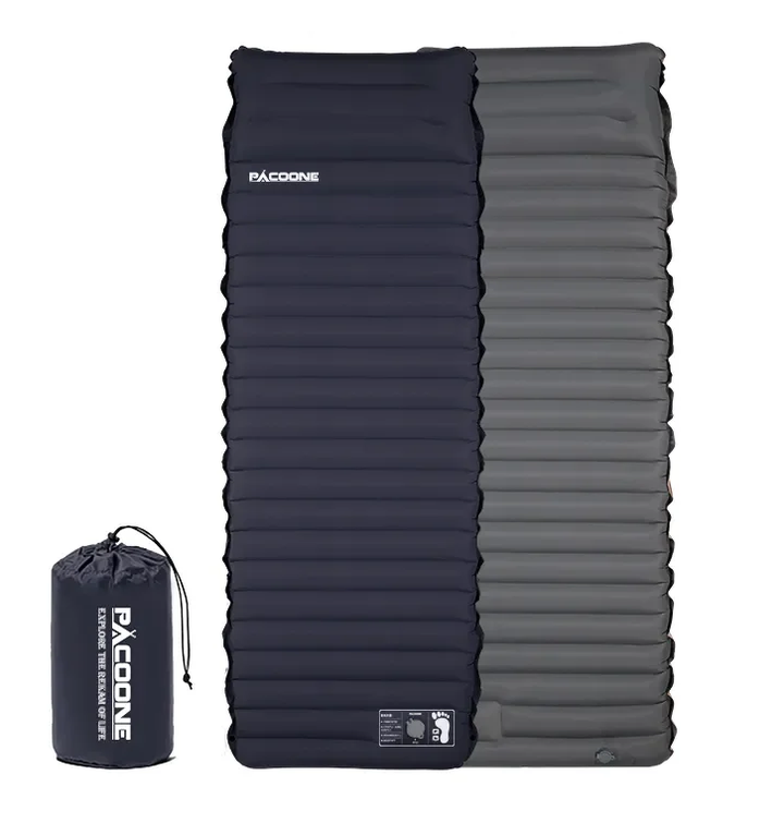 Ultralichte Zelfopblaasbare Kampeermatras met Ingebouwde Pomp – Eryx