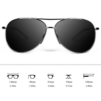 Premium Polarized Aviator Sunglasses - Joey