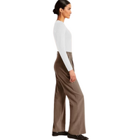 High Waisted Business Casual Work Pants with Pockets - Katja